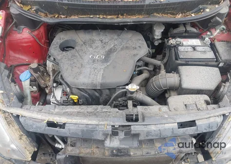 2014 Kia Rio Lx из США, поврежденный, VIN KNADM5A31E6376820